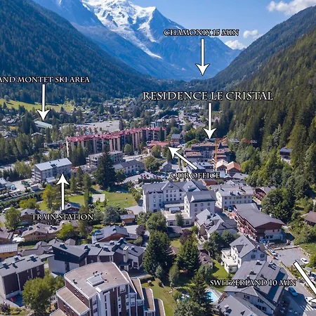 Apartament Le Cristal Gm11 Mountain View, Pool, Private Sauna & Parking - Happy